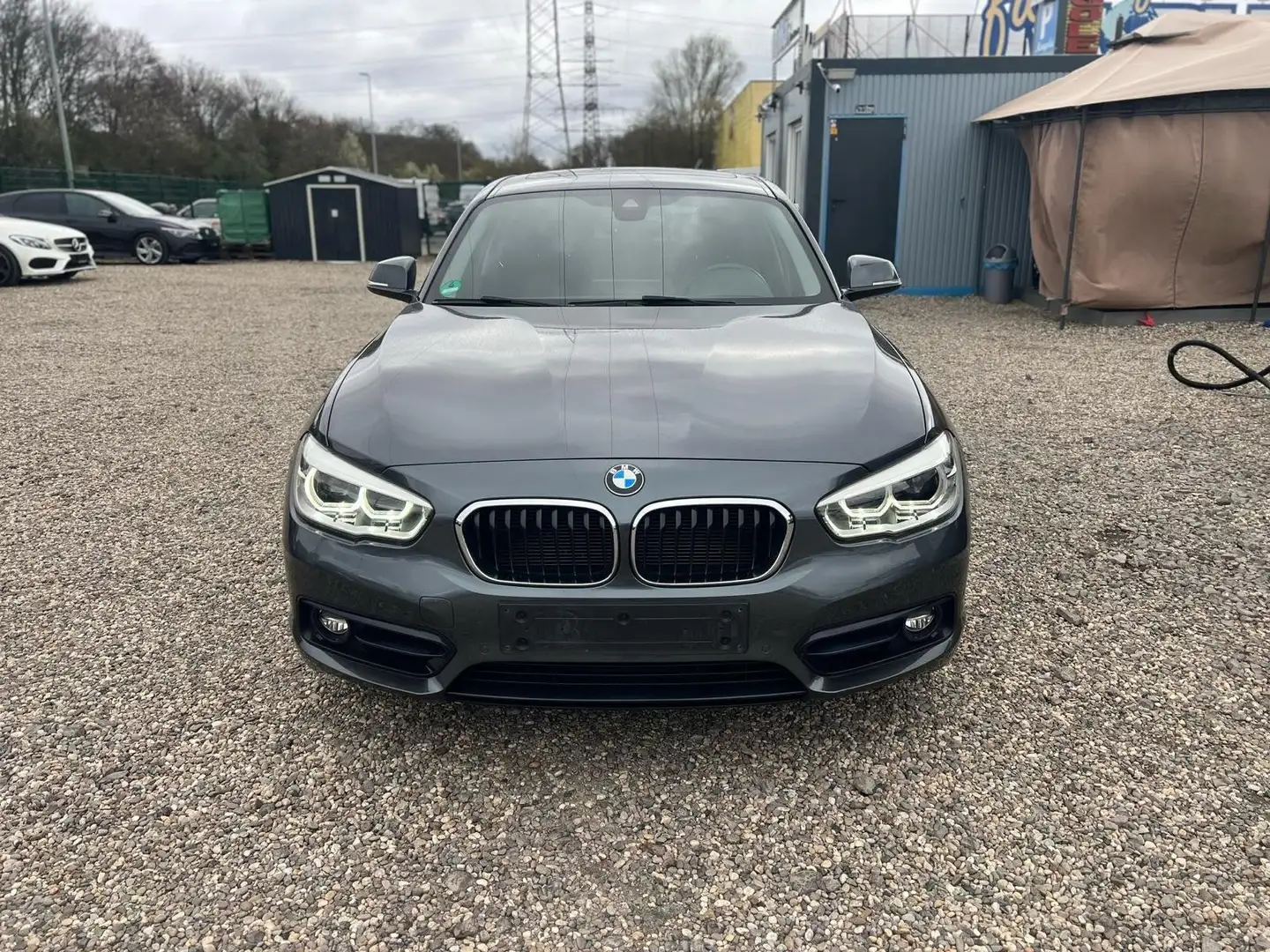 BMW 120 120 d Sport Line Gris - 2