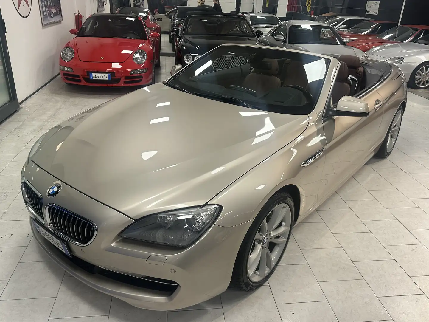 BMW 640 640d Cabrio xdrive Futura auto Bronze - 2