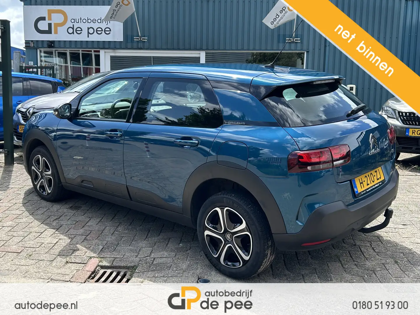 Citroen C4 Cactus 1.2 PureTech Business GARANTIE/CLIMA/CAMERA/CARPLA Синий - 2