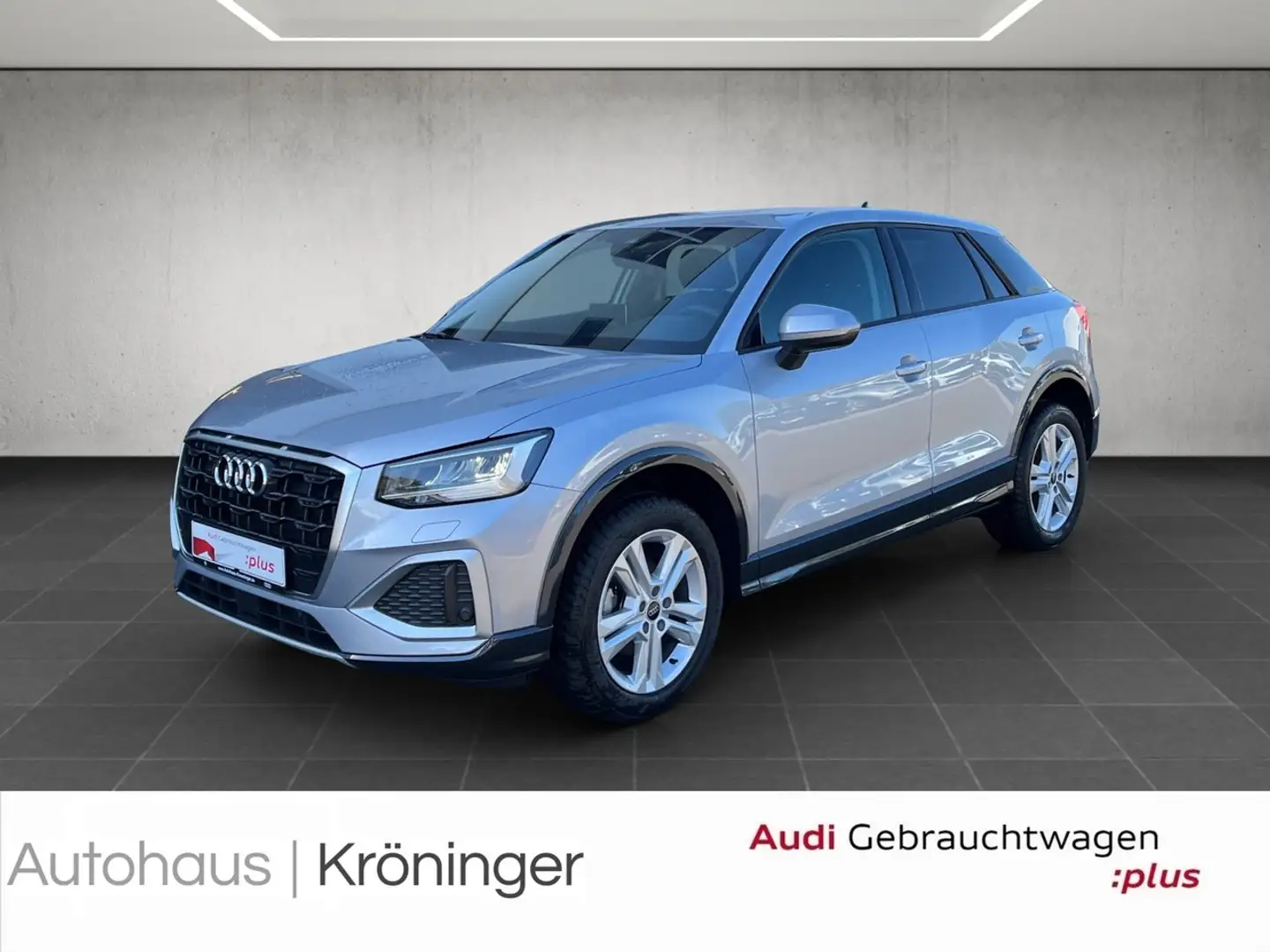 Audi Q2 35 TFSI S Tronic advanced AHK SHZ LED Silber - 1