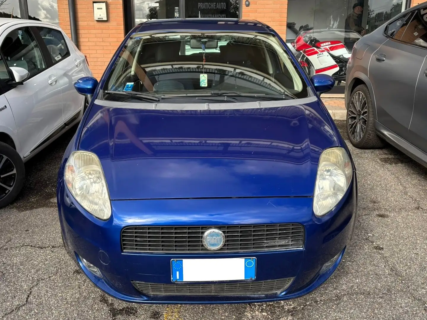 Fiat Grande Punto Grande Punto 5p 1.3 mjt 16v Dynamic 75cv Bleu - 2