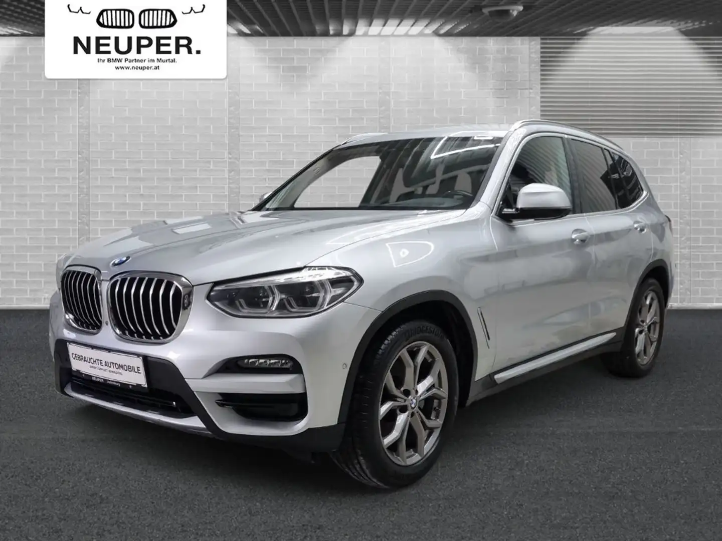 BMW X3 xDrive20d Silber - 1