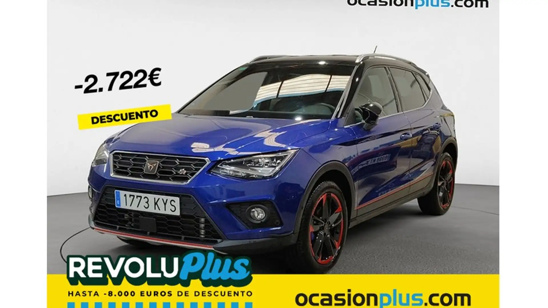 SEAT Arona 1.0 TGI S&S FR 90 Azul - 1