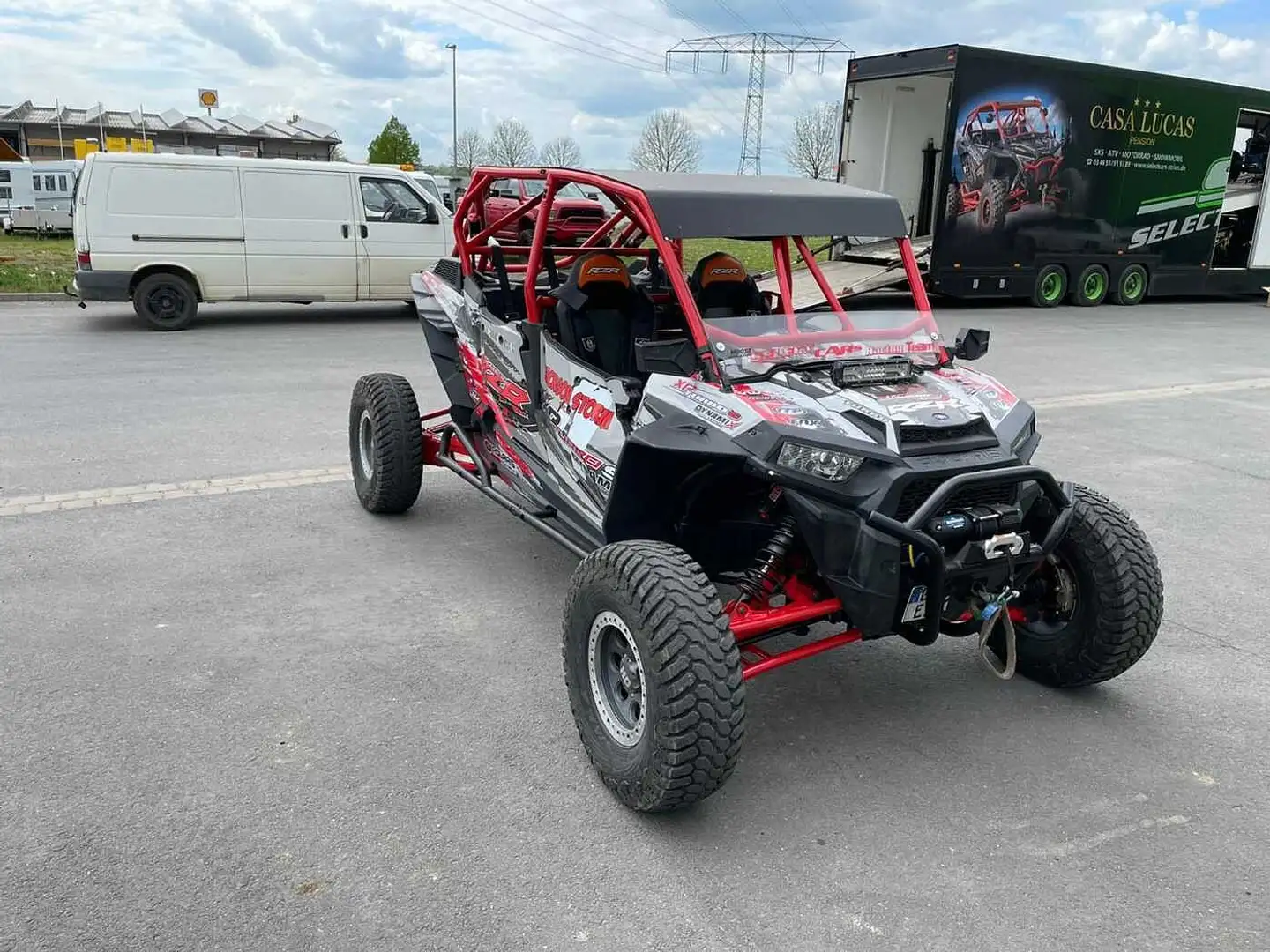 Polaris RZR 1000 XP 4 PRO  Spezial Dynamic Plus Rouge - 2