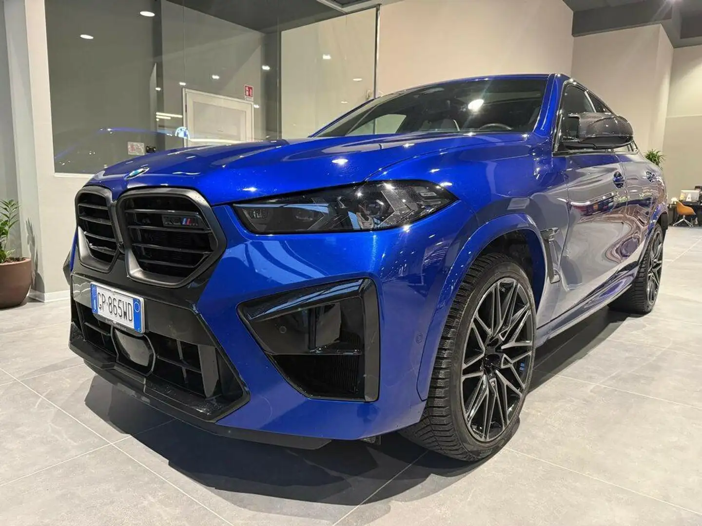 BMW X6 M 4.4 Competition auto Bleu - 1