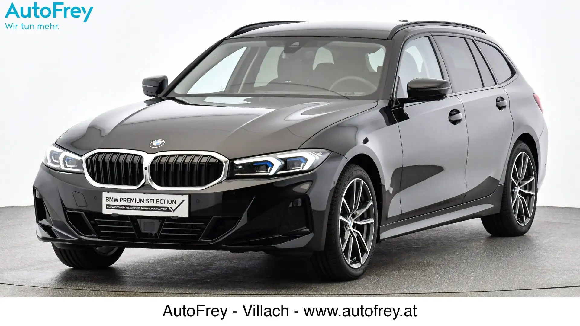 BMW 318 d Schwarz - 1