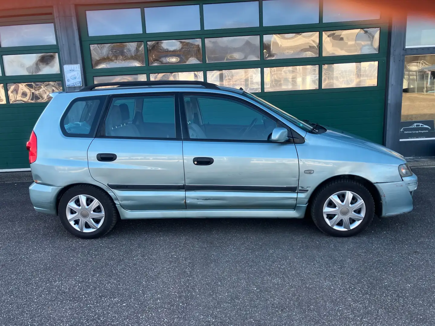 Mitsubishi Space Star 1.8 Comfort Automatik Klima Schechkeft 8x bereift Blau - 2