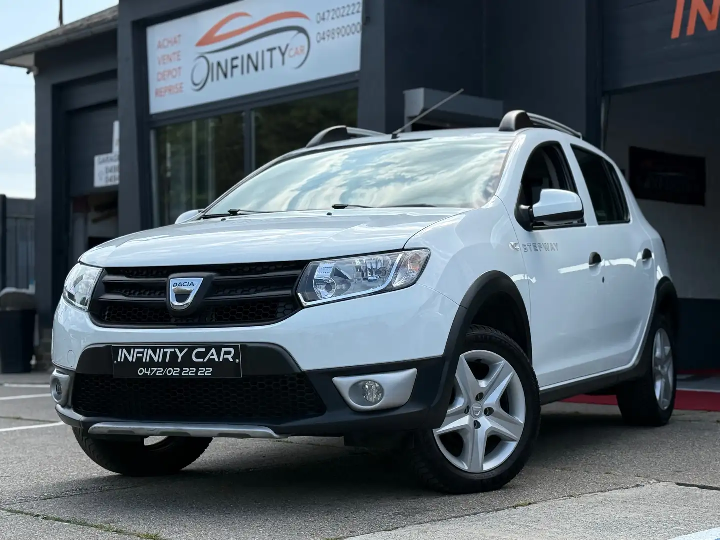 Dacia Sandero Stepway 0.9 TCe Plus Blanc - 2