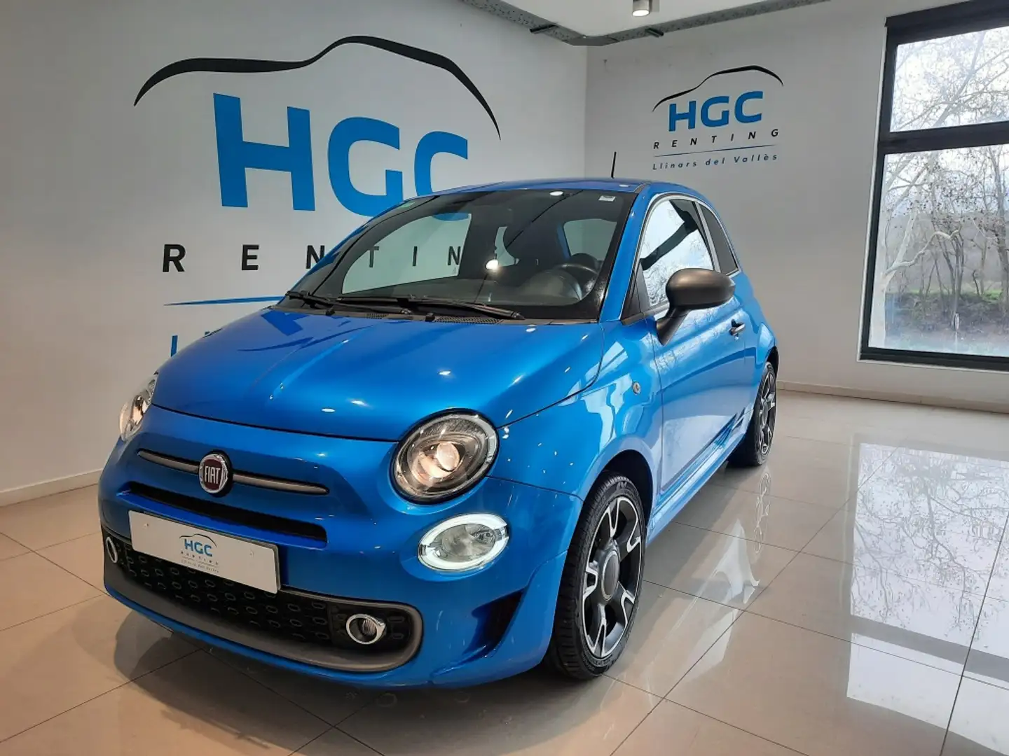 Fiat 500 Pequeño Automático de 3 Puertas Modrá - 1