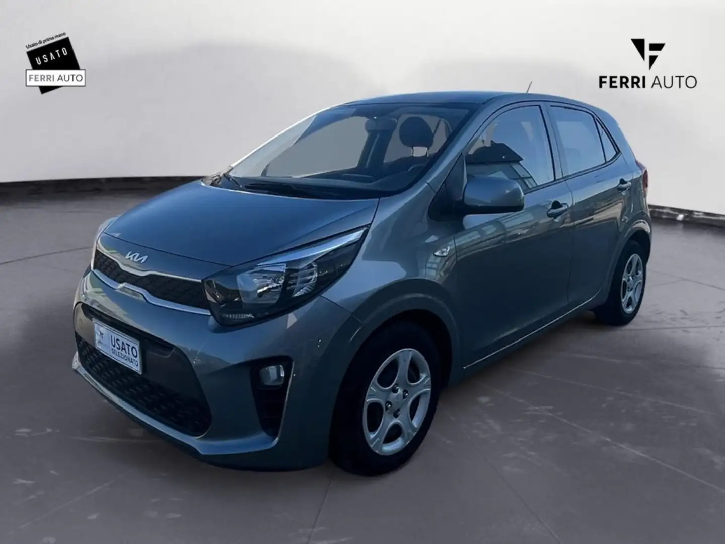 Kia Picanto 1.0 12V 5 porte Urban Grigio - 2