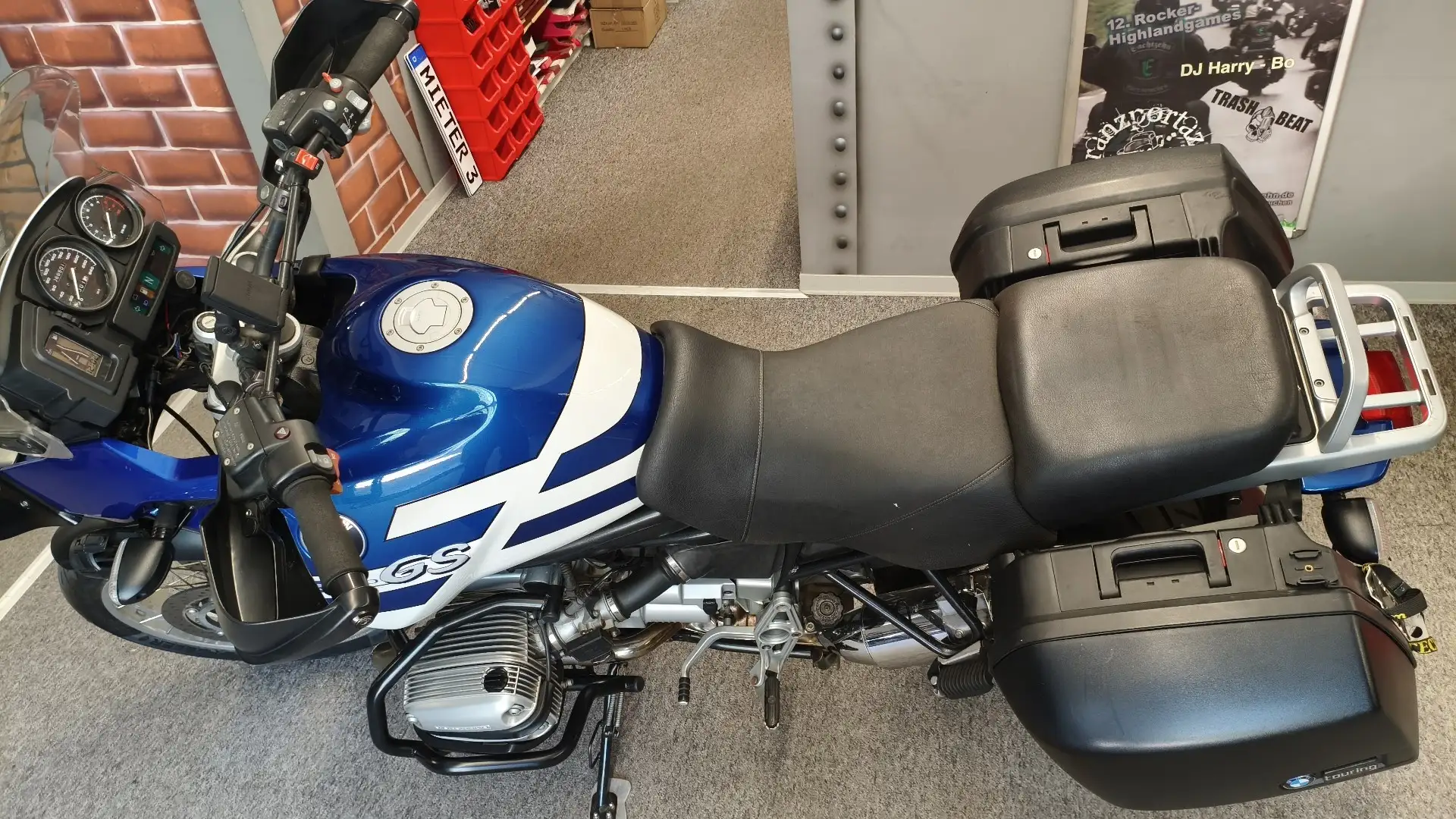 BMW R 1150 GS ABS und 35 kw Niebieski - 2