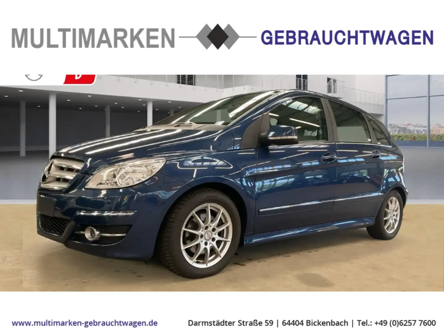 Mercedes-Benz B 200 CDI AHK/Sport/Navi/BiXenon/DynKurvenlicht/SHZ Bleu - 1