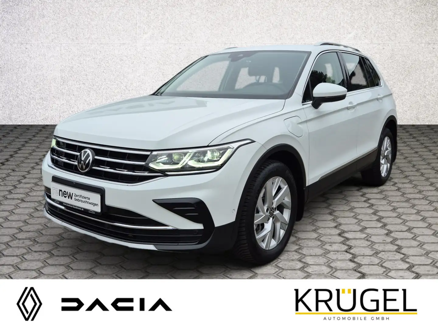 Volkswagen Tiguan 1.4 eHybrid DSG Elegance Navi, Kamera Weiß - 1