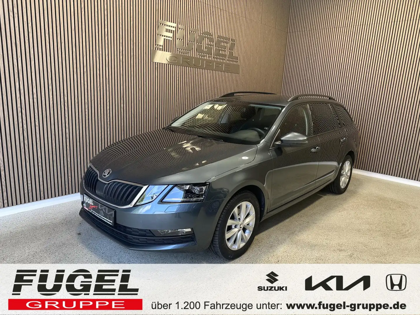 Skoda Octavia Combi 2.0 TDI DSG Tour LED|Navi|SHZ|Temp.|Klimaaut Grau - 1