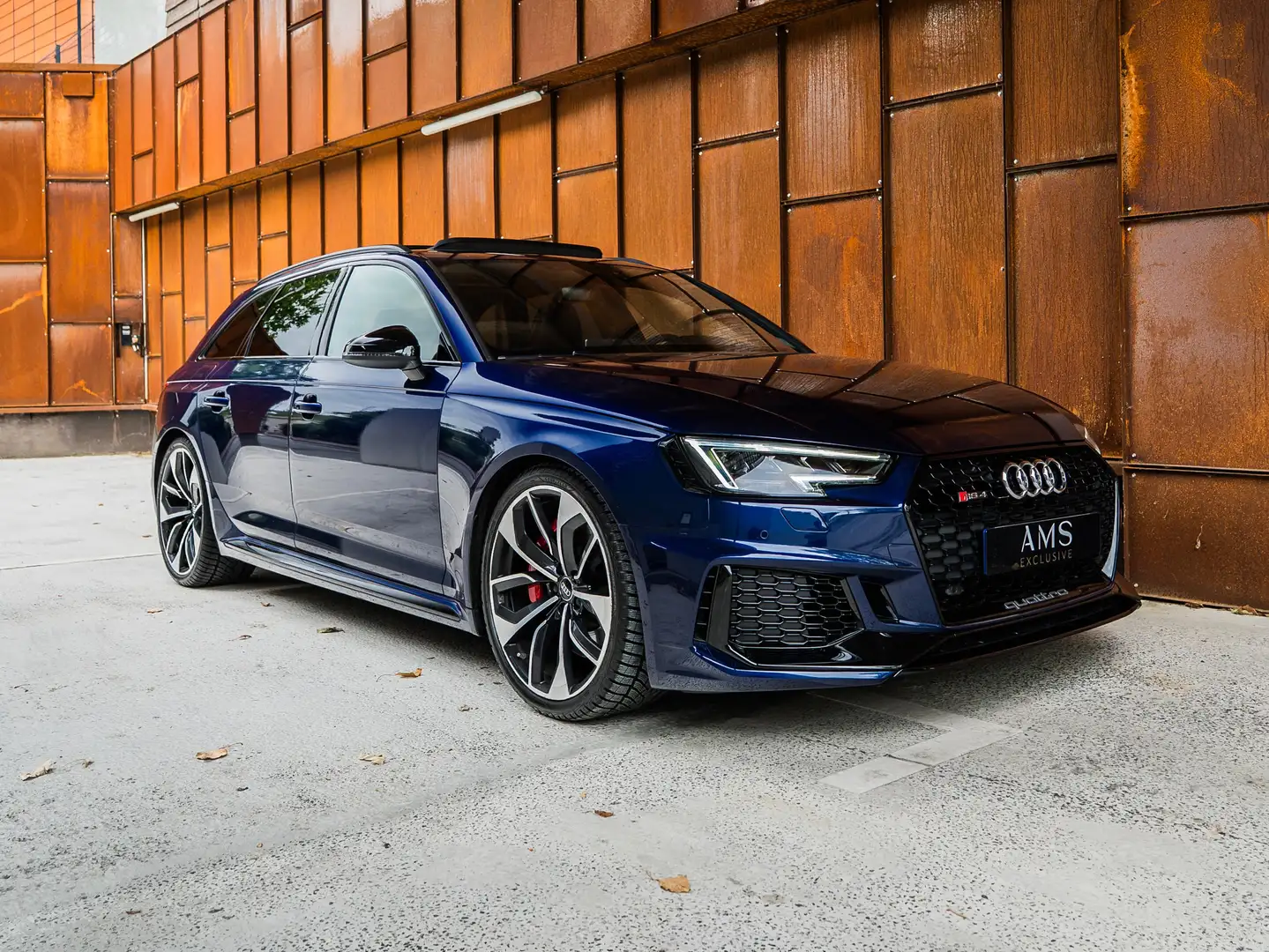 Audi RS4 RS4 Avant V6 2.9 TFSI 450 ch Tiptronic 8 Bleu - 1