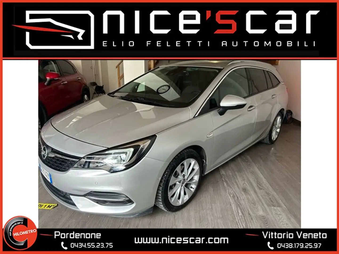 Opel Astra Astra 1.5 CDTI 122 CV S&S AT9 5 porte Ultimate Gris - 1
