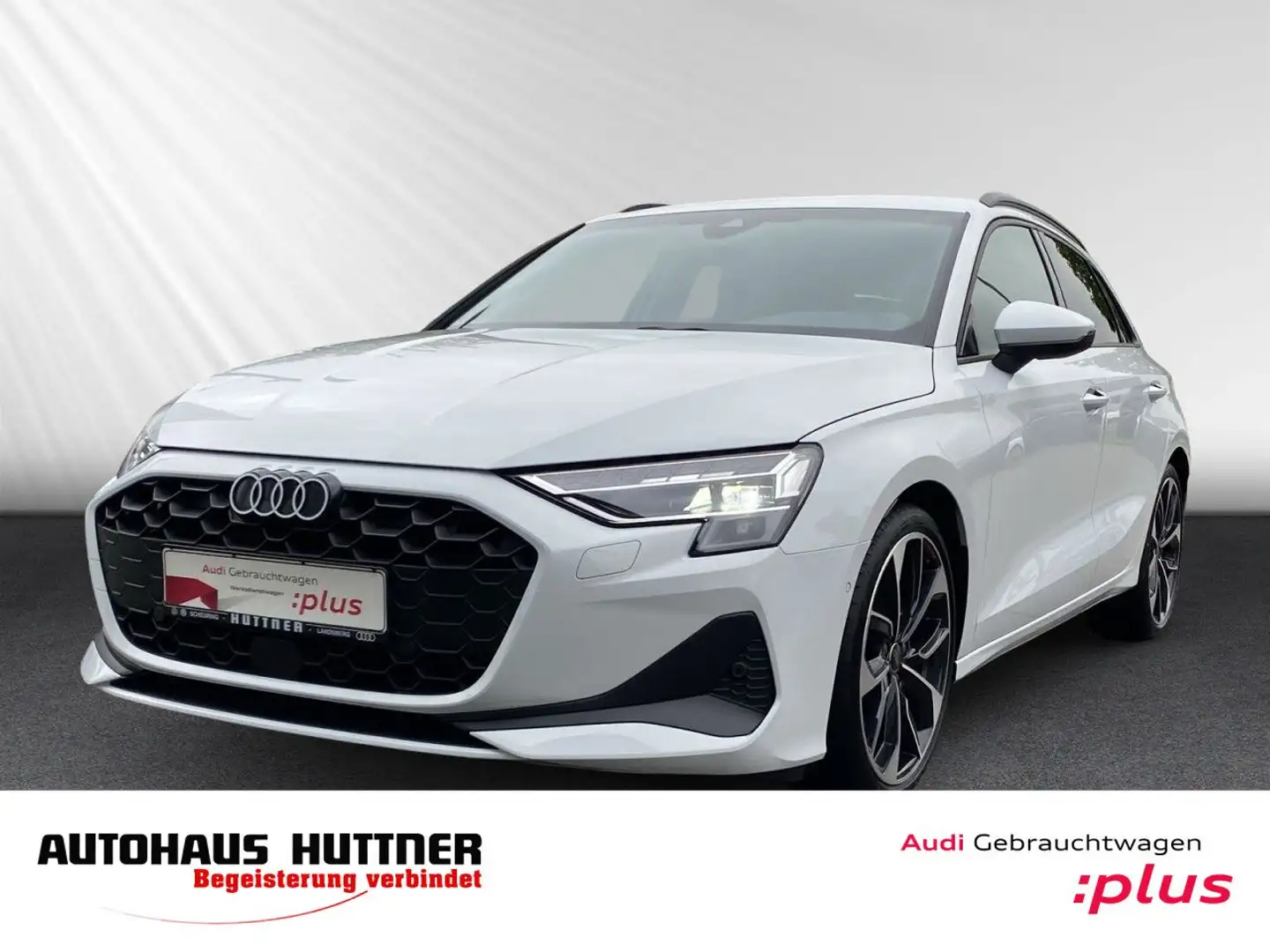 Audi A3 Sportback 35 TDI S tronic AHK LED Temp. Navi Weiß - 1