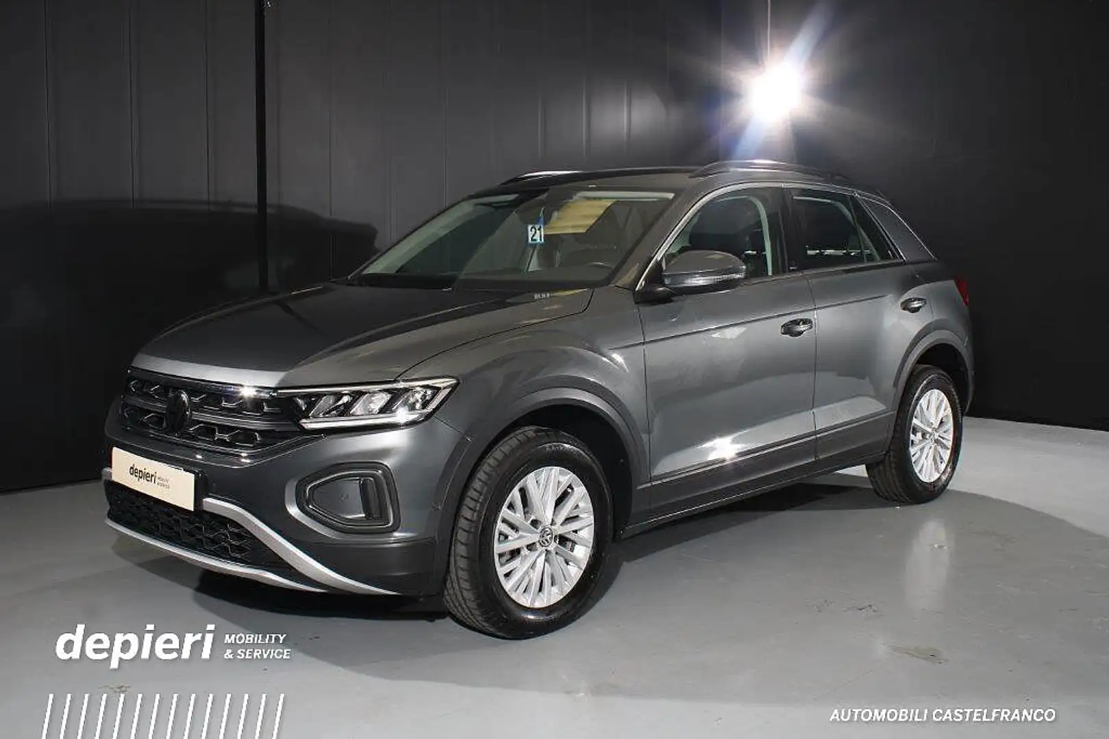 Volkswagen T-Roc 1.0 TSI Life Facelift -Ok Neop Grigio - 1