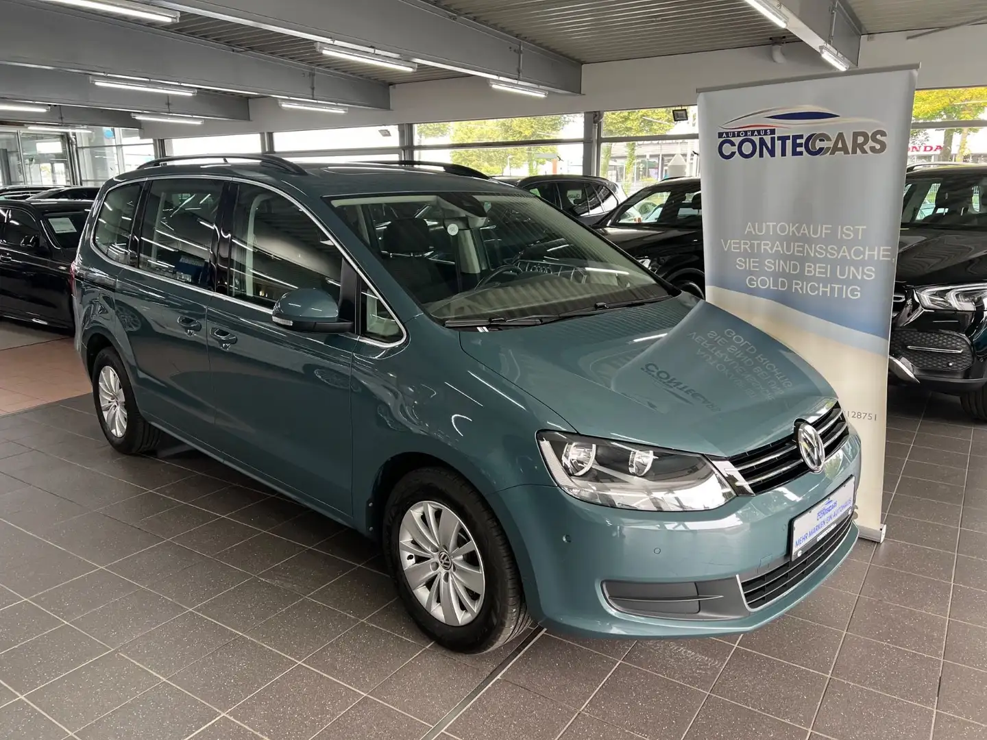 Volkswagen Sharan 1.4 TSI Comfortline 2x Schiebetür+eKLAPPE Azul - 1