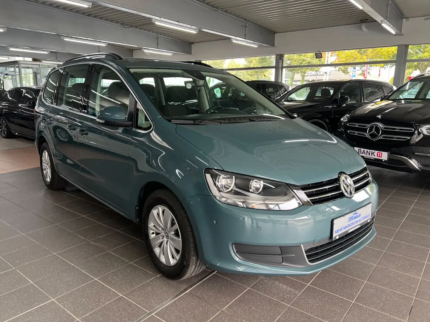Volkswagen Sharan 1.4 TSI Comfortline 2x Schiebetür+eKLAPPE Blau - 2
