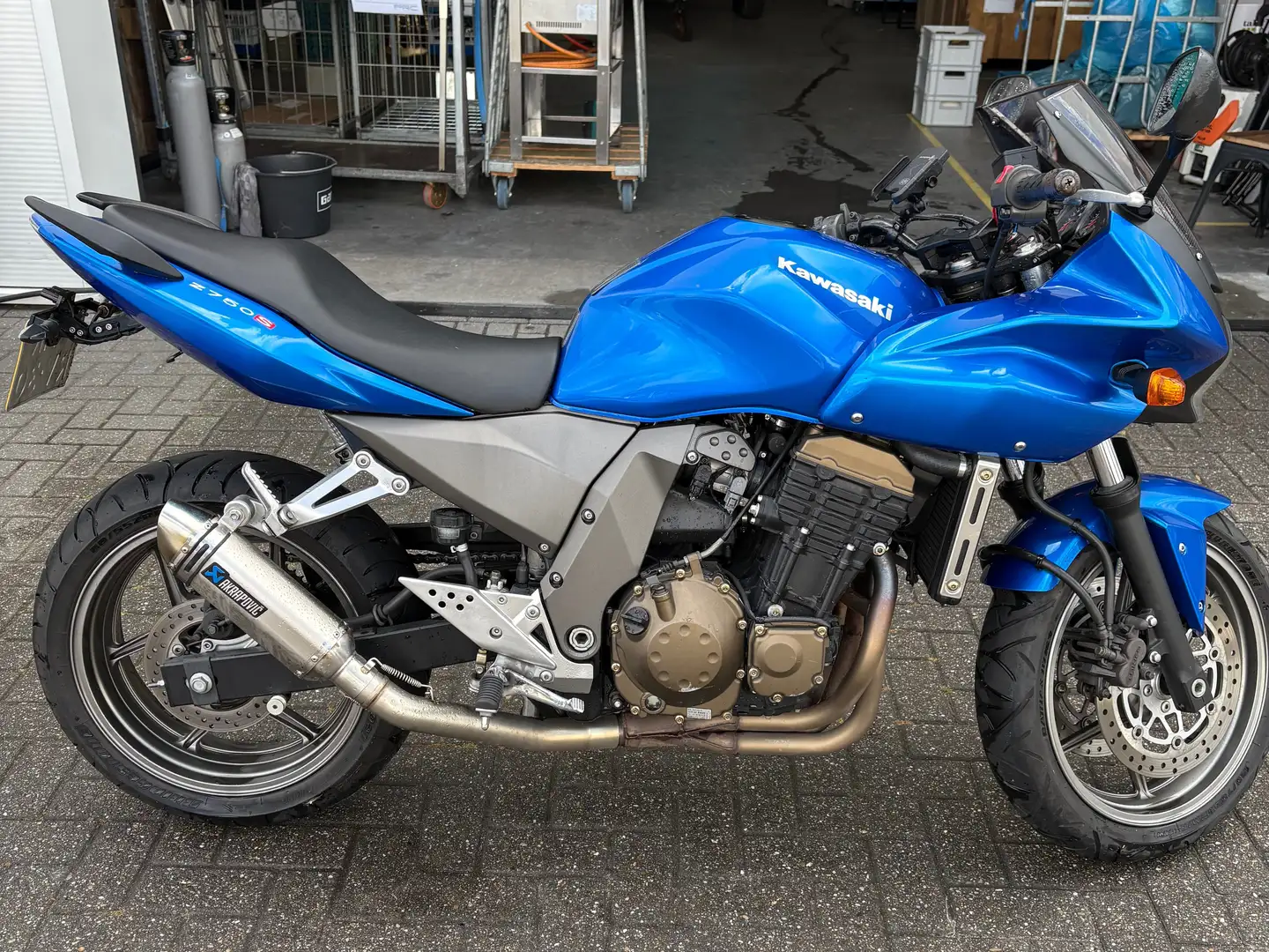 Kawasaki Z 750 Z750s Bleu - 1