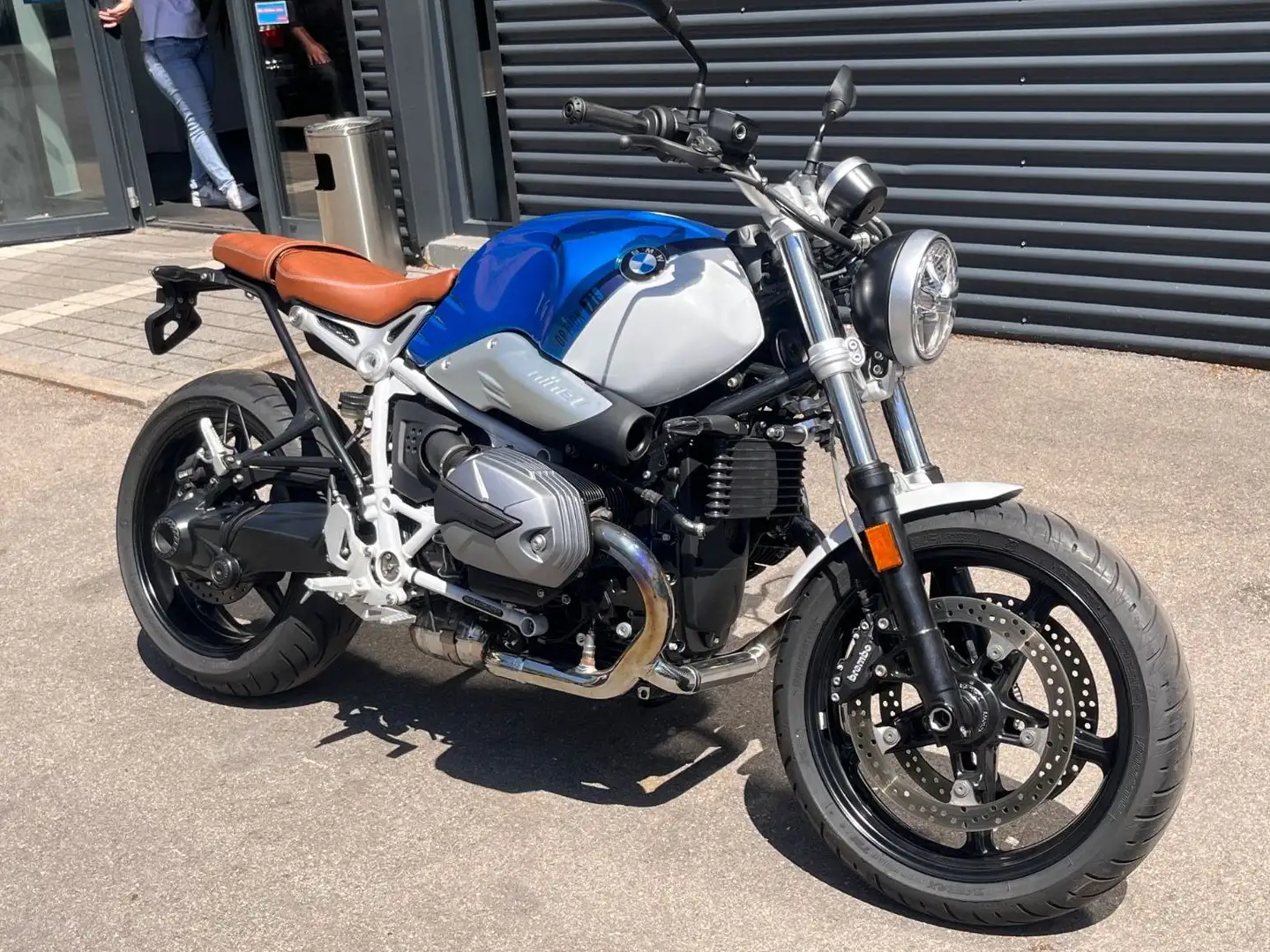 BMW R nineT Pure * Option 719* NEUWERTIG* Akrapovic Kék - 2