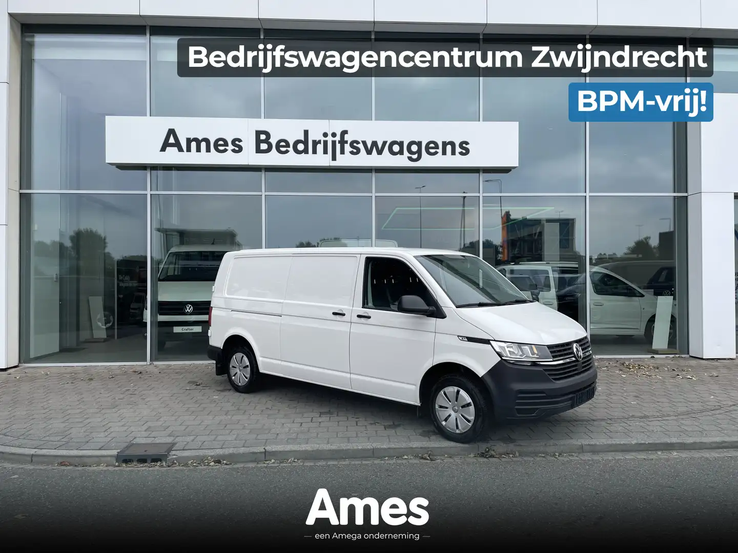 Volkswagen Transporter 2.0 TDI L2 EU6 81 kW / 110 pk | Bluetooth | Airco Blanc - 1