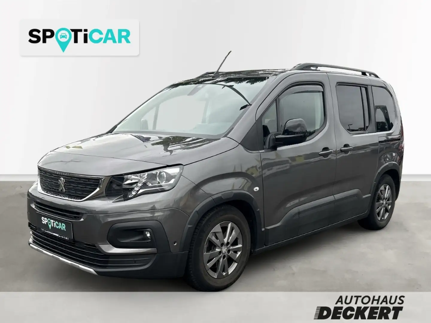 Peugeot Rifter Allure Pack L1 1.5 BlueHDi AHK Navi Kurvenlicht AC Grau - 1