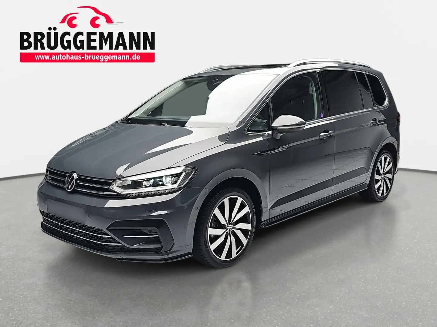 Volkswagen Touran TOURAN 1.5 TSI DSG HIGHLINE R-LINE NAVI LED ACC PA Grau - 1