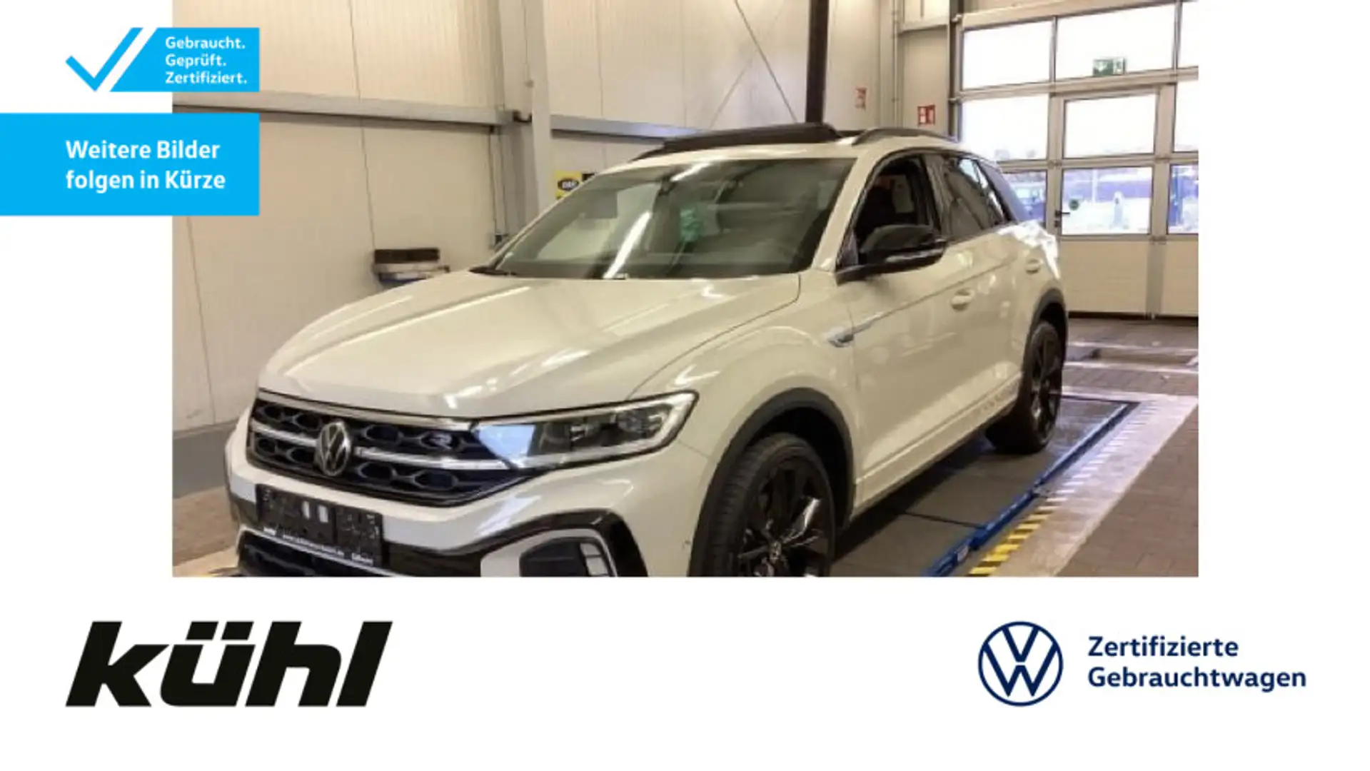 Volkswagen T-Roc 1.5 TSI DSG R-Line IQ.Light/ACC/Standhzg./ Grau - 1