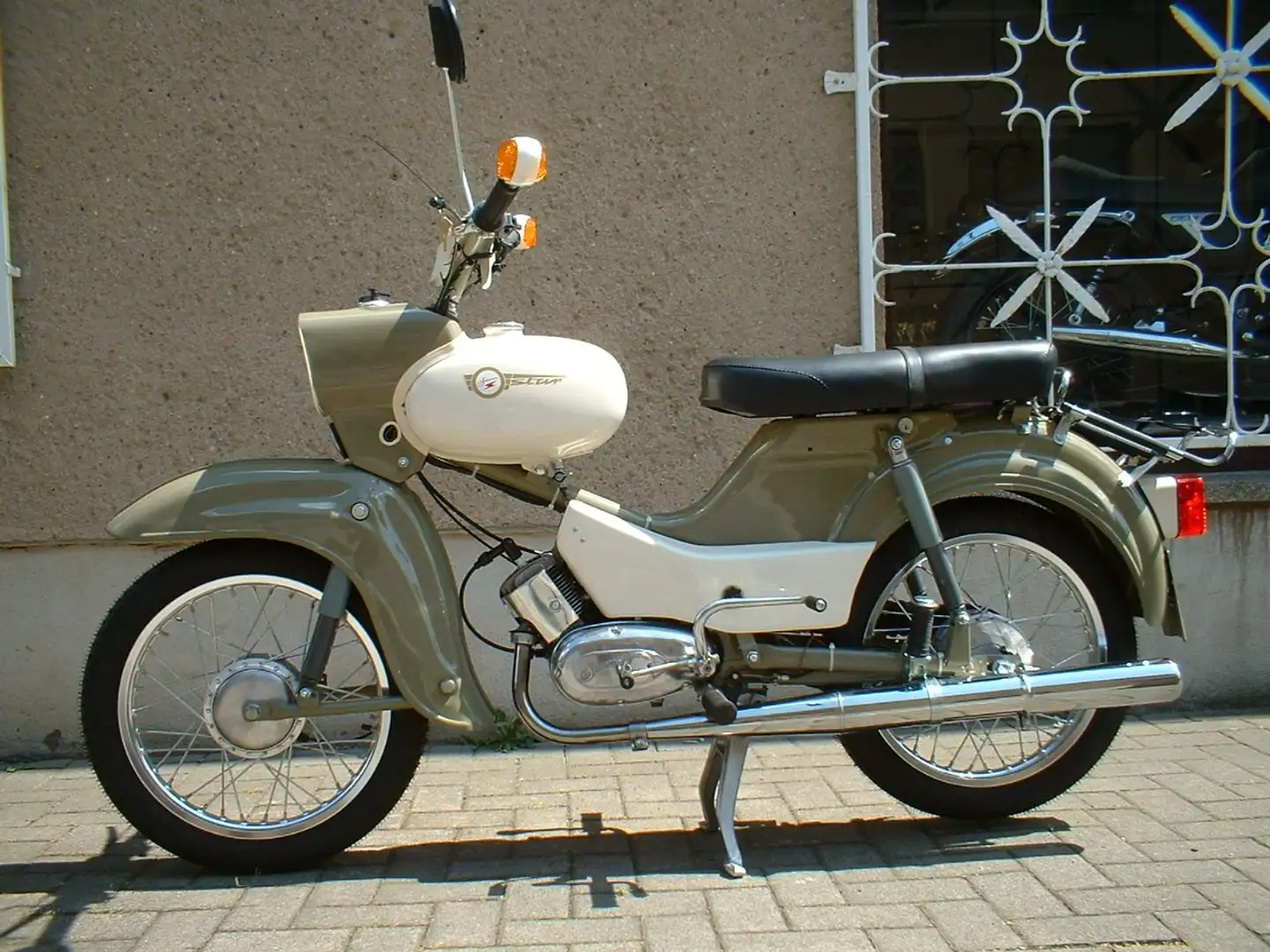 Simson Star Classic Mofa/Moped/Mokick in Grün oldtimer in