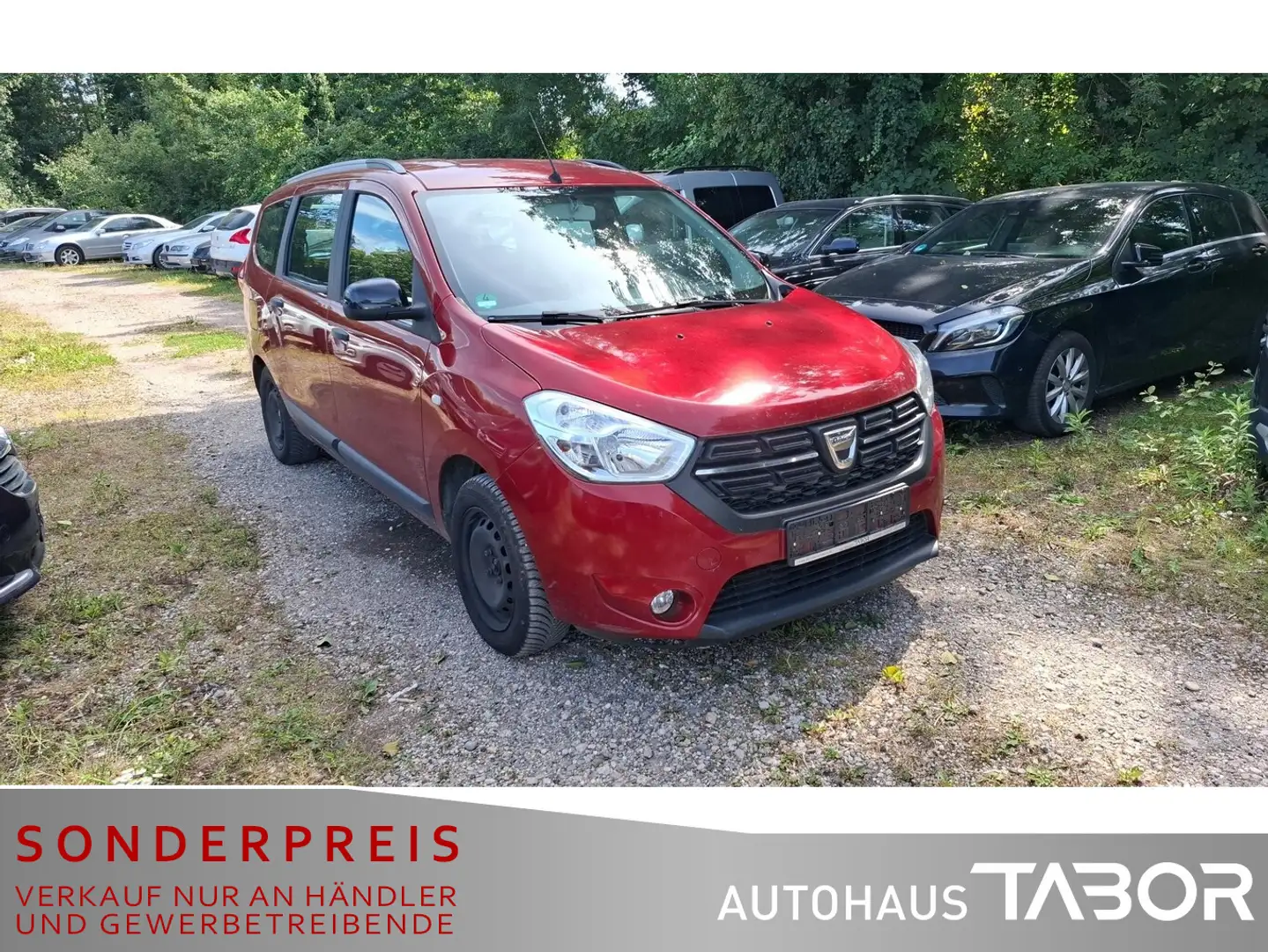 Dacia Lodgy 1.6 SCe LPG 100 Comfort Navi RFK PDC SHZ Rouge - 2