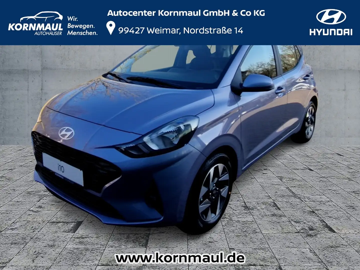 Hyundai i10 1.2 Trend (79PS) MY25 Blau - 1