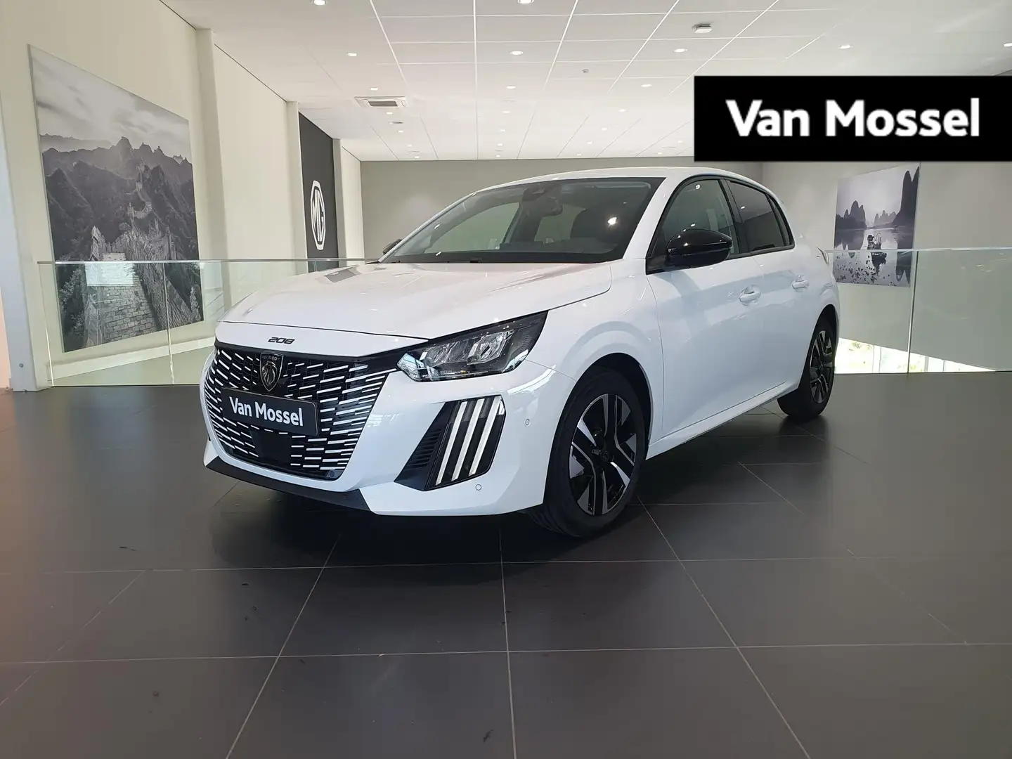 Peugeot 208 1.2 Hybrid 110 e-DCS6 Allure | AUTOMAAT | 360 grad Blanc - 1