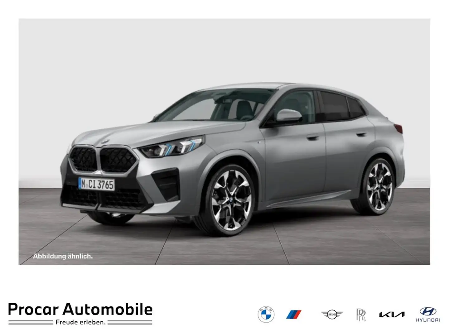 BMW X2 sDrive20i M Sport HUD RFK NAVI LED Grau - 1