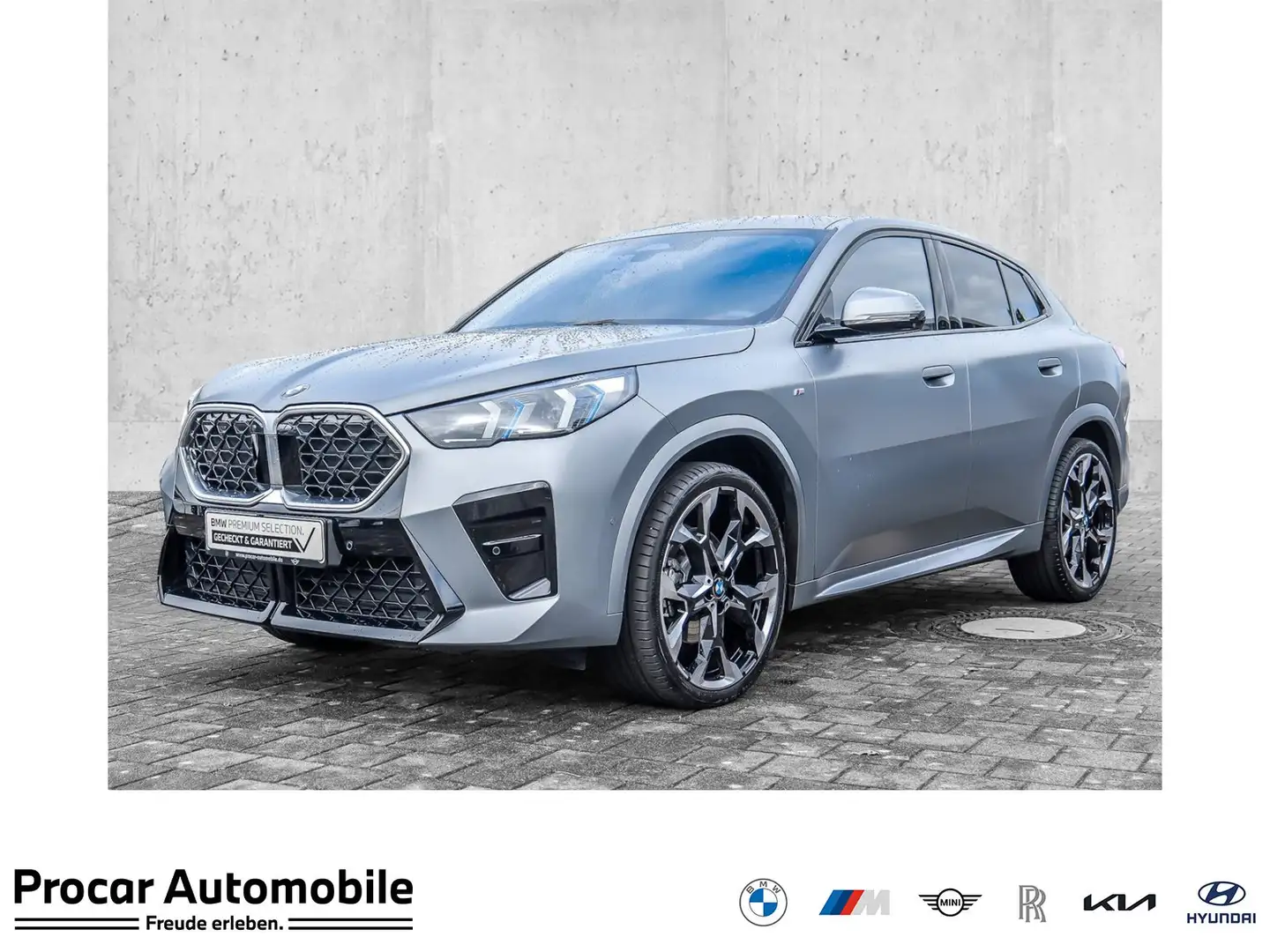 BMW X2 sDrive20i M Sport HUD RFK NAVI LED Grau - 1