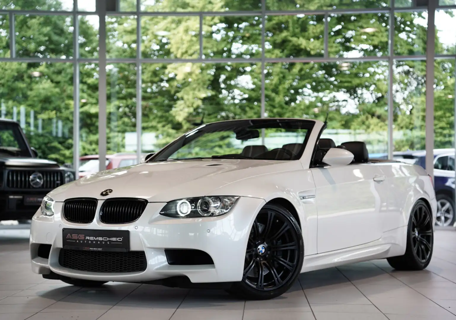 BMW M3 Cabrio Drivelogic 2.H *19 *Memory *PDC *Navi Bianco - 1