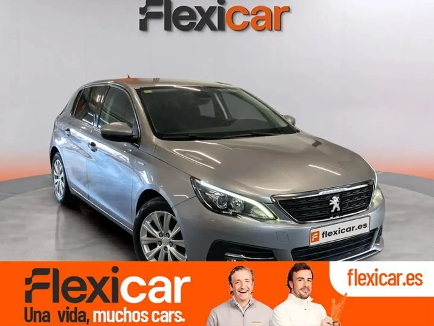 Peugeot 308 1.2 PureTech S&S Active Pack 130 Gris - 1