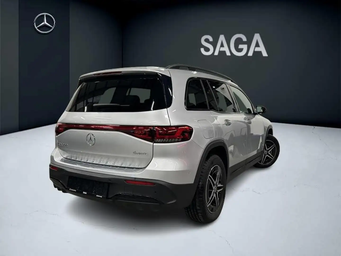 Mercedes-Benz EQB 300 4MATIC AMG 7 places Pano Argent - 2