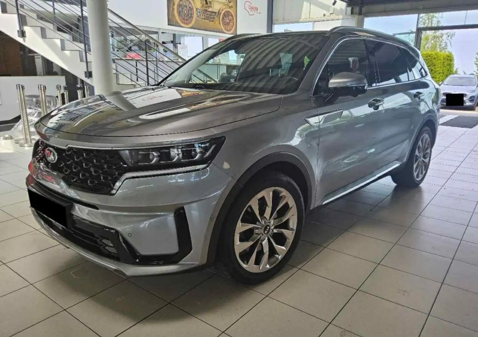 Kia Sorento Platinum 4WD + 7Sitze+AHK+Pano Grijs - 1