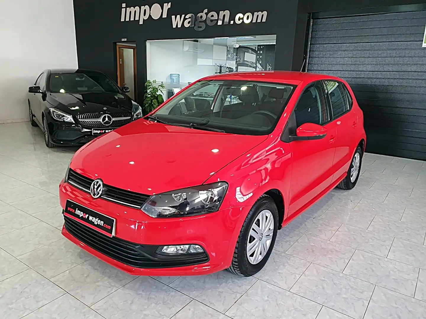 Volkswagen Polo 1.0 BMT A- 55kW Rojo - 1
