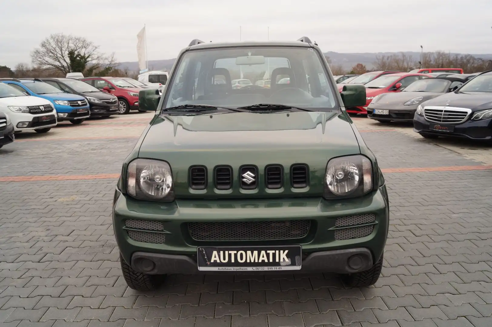 Suzuki Jimny Club 4WD AUTOMATIK Euro 4 Klima Grün - 2