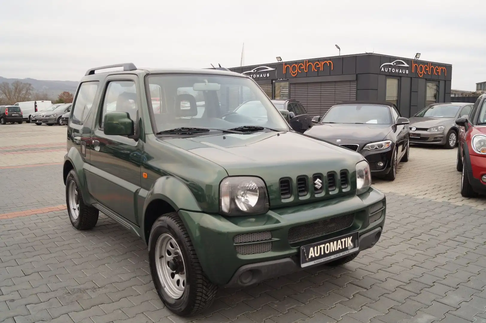 Suzuki Jimny Club 4WD AUTOMATIK Euro 4 Klima Grün - 1