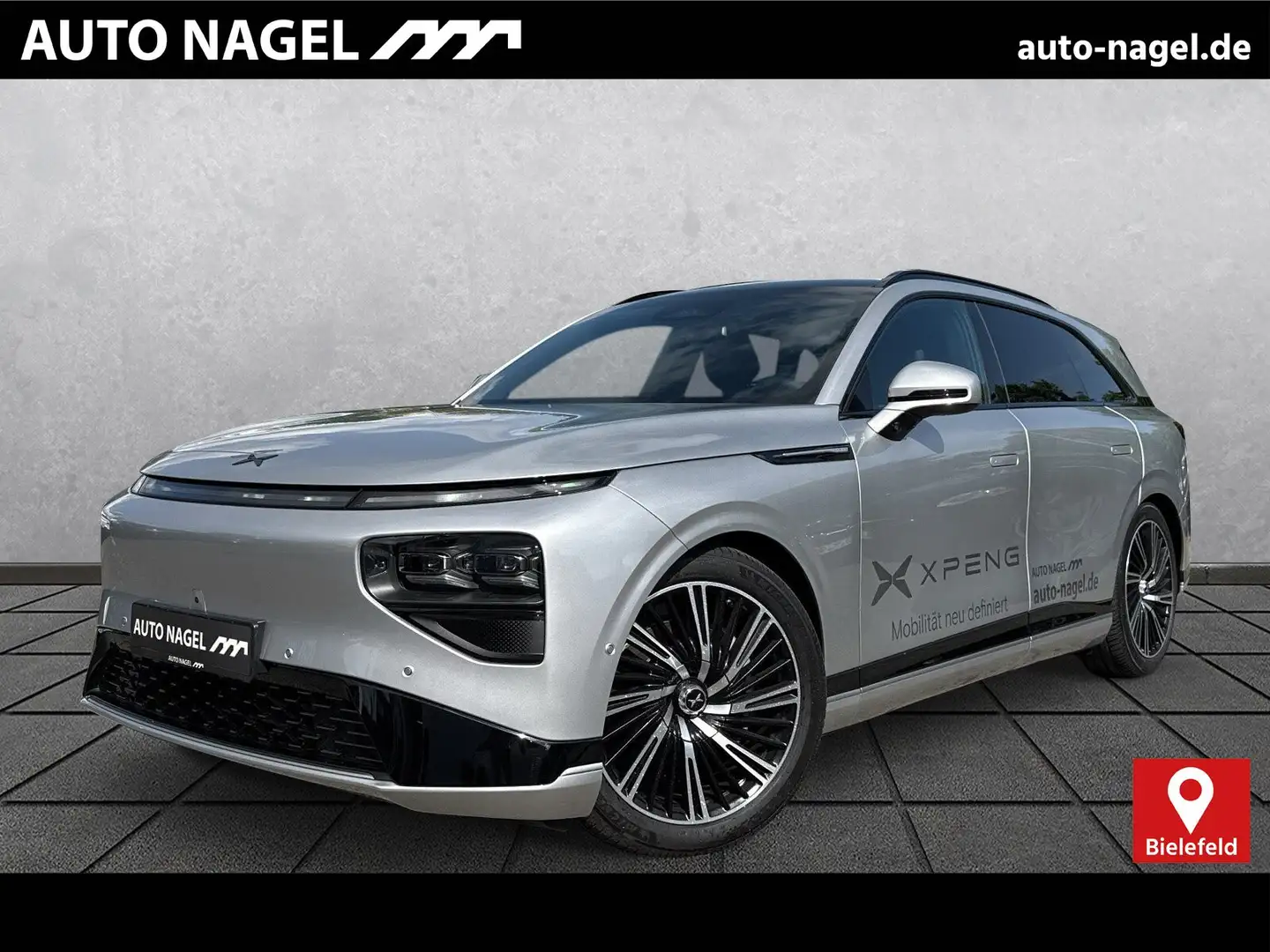 Xpeng G9 G9 AWD Performance 21"Panorama NAVI Premium-Pack Argent - 1