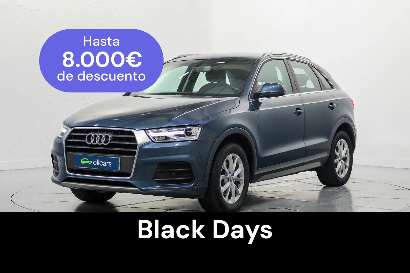 Audi Q3 1.4 TFSI CoD Design edition S tronic Blau - 1