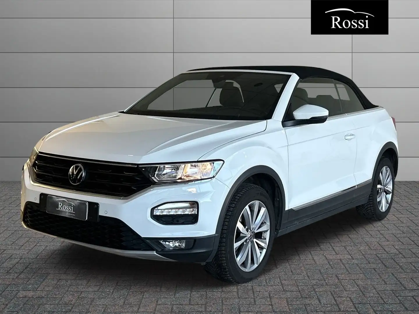 Volkswagen T-Roc Cabriolet 1.0 tsi Style 115cv Bianco - 1