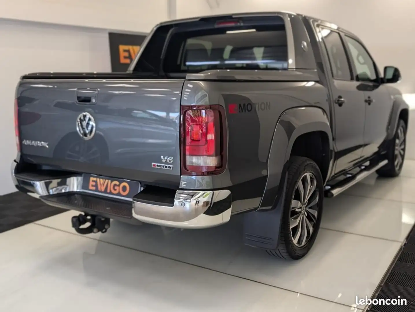 Volkswagen Amarok 3.0 TDI 260ch AVENTURA 4MOTION BVA Gris - 2
