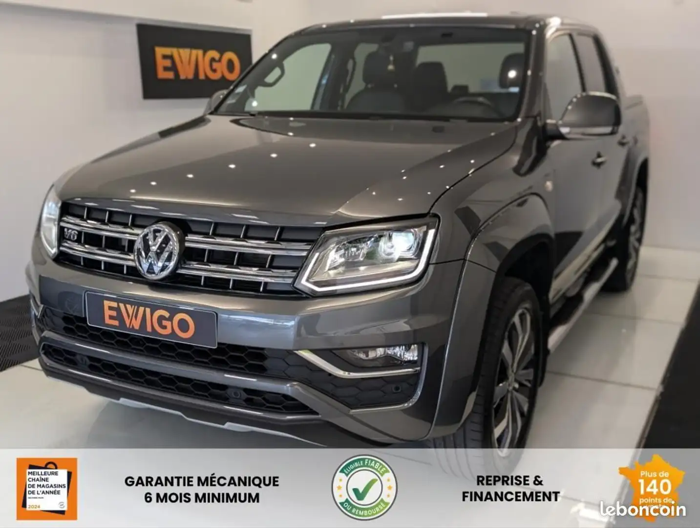 Volkswagen Amarok 3.0 TDI 260ch AVENTURA 4MOTION BVA Gris - 1