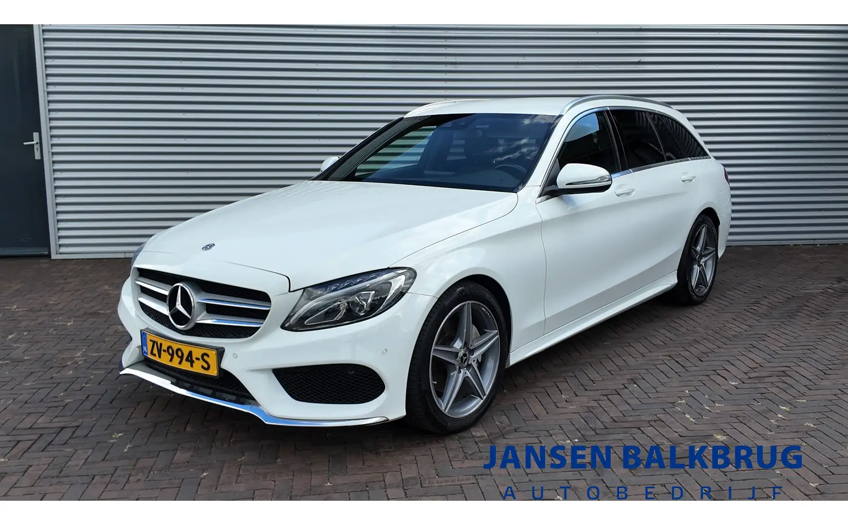 Mercedes-Benz C 180 Estate AMG Sport Edition lage km Blanc - 1