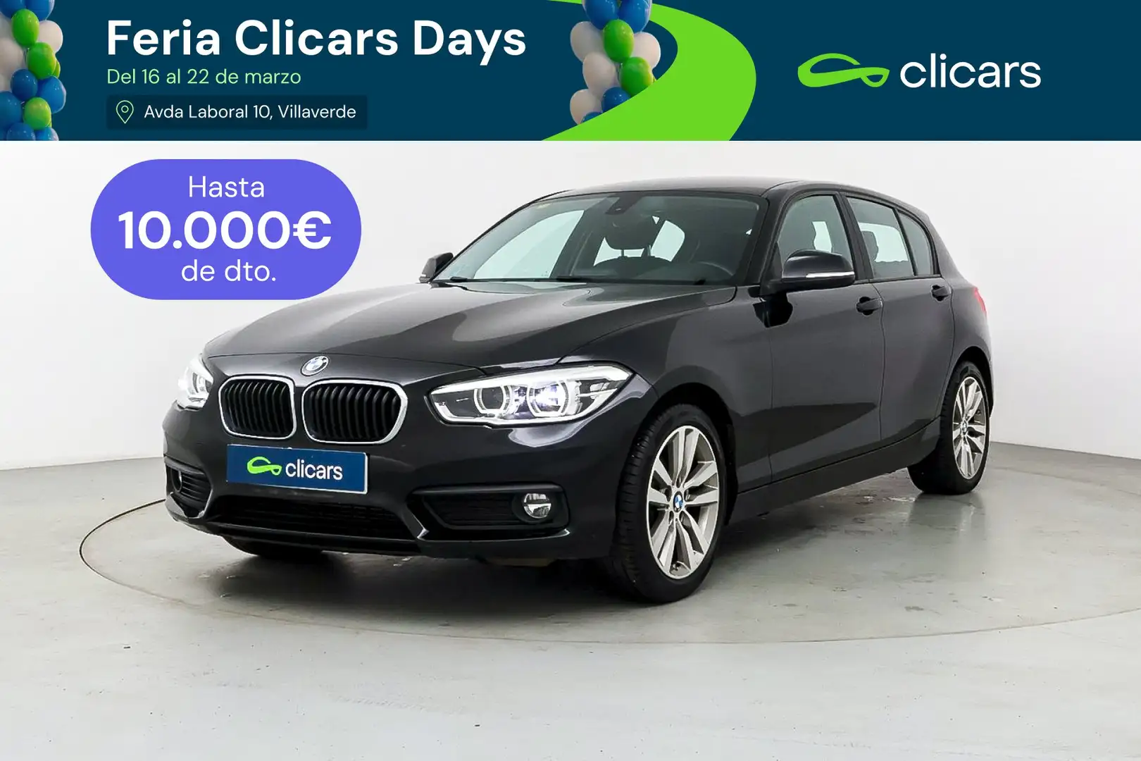 BMW 116 116d Negro - 1